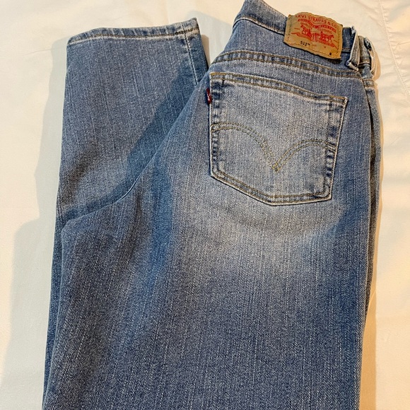Levi 512 Classic Slim Stretch Jeans, Size 12M - Picture 7 of 7